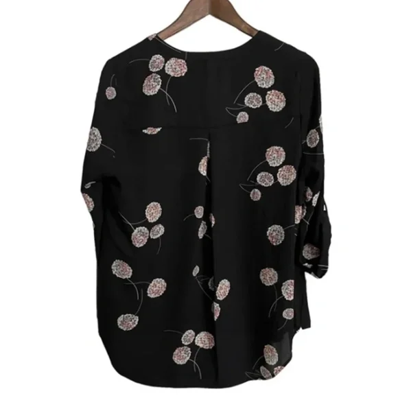 ANTHROPOLOGIE: Daniel Rainn Koda Split Neck Blouse (NWOT) - Picture 6 of 6